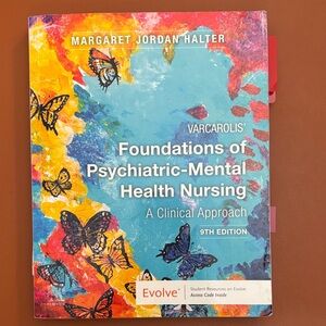 Varcarolis Foundations of Psychiatric-Mental Health Nursing Book 9th edition